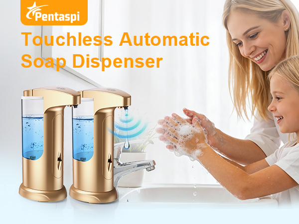 Automatic Soap Dispenser, 370ml Touchless Automatic Liquid Soap Dispenser
