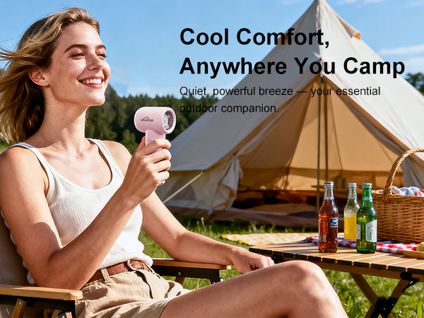 rechargeable personal fan small handheld fan beach fan portable hand fan
