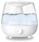 HOMETOP 2.4L Humidifiers for Bedroom Large Room, Quiet Ultrasonic Humidifiers for Babies, Top Fil...