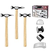 C&amp;T Auto Body Repair Tool Kit,7 Piece,Car Body Repair Tool Kit, Carbon Steel Dolly and Hammer Den...