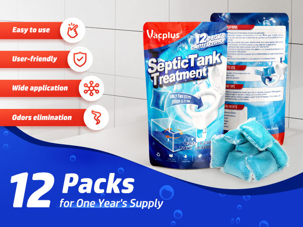 Vacplus Septic Tank Treatment