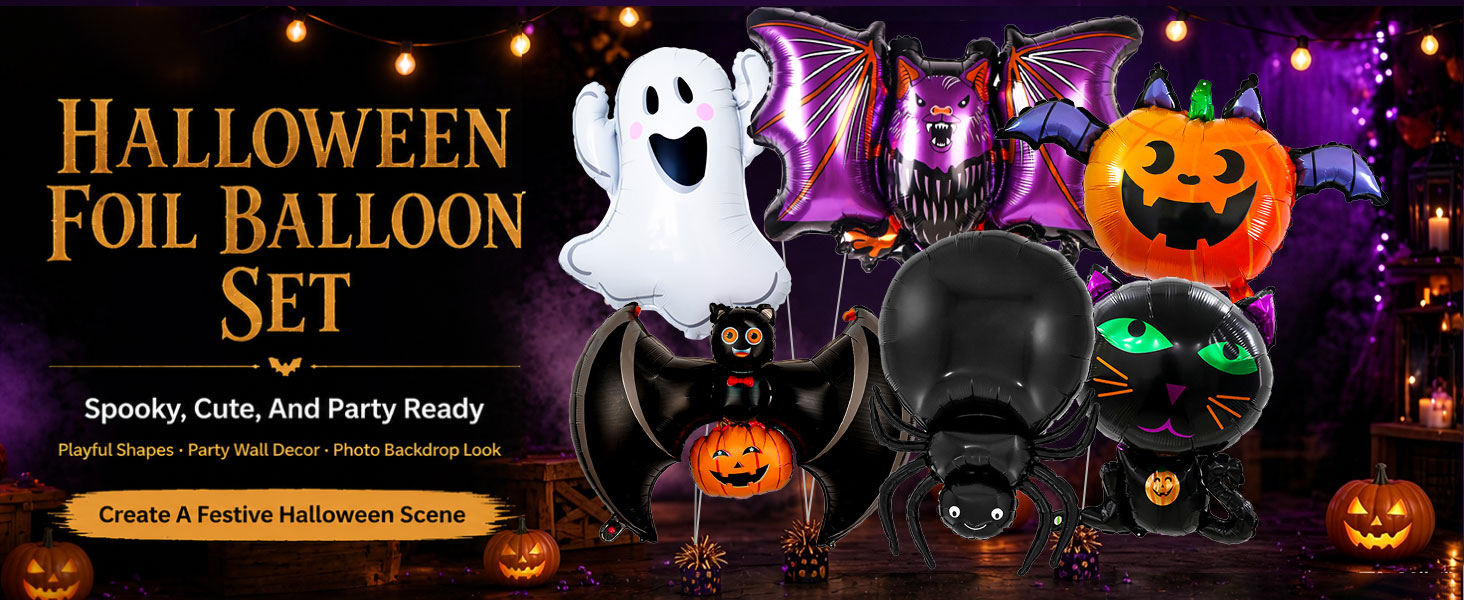 halloween decorations balloons
