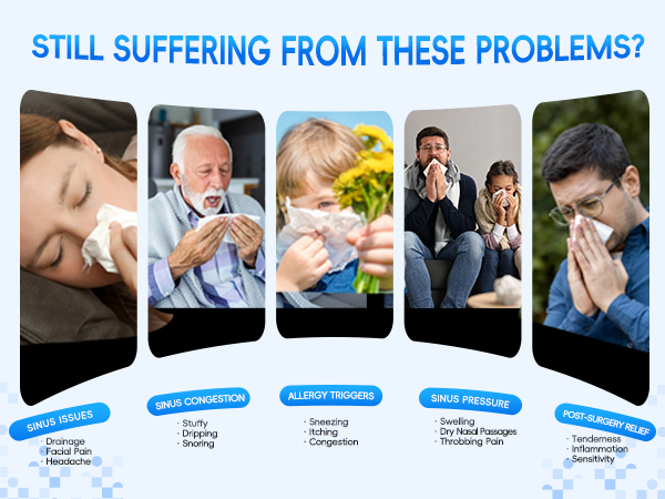 STILL SUFFERING FROM THESE PROBLEMS?