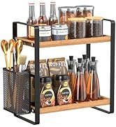 LEMIKKLE Coffee Bar Accessories and Coffee Mug Cup Holder, kitchen organizers and storage,Spice R...