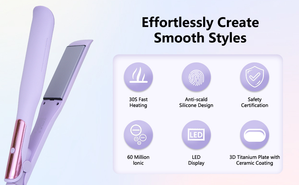 Flat Iron Hair Straightener