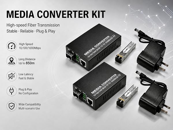 fiber to ethernet converter