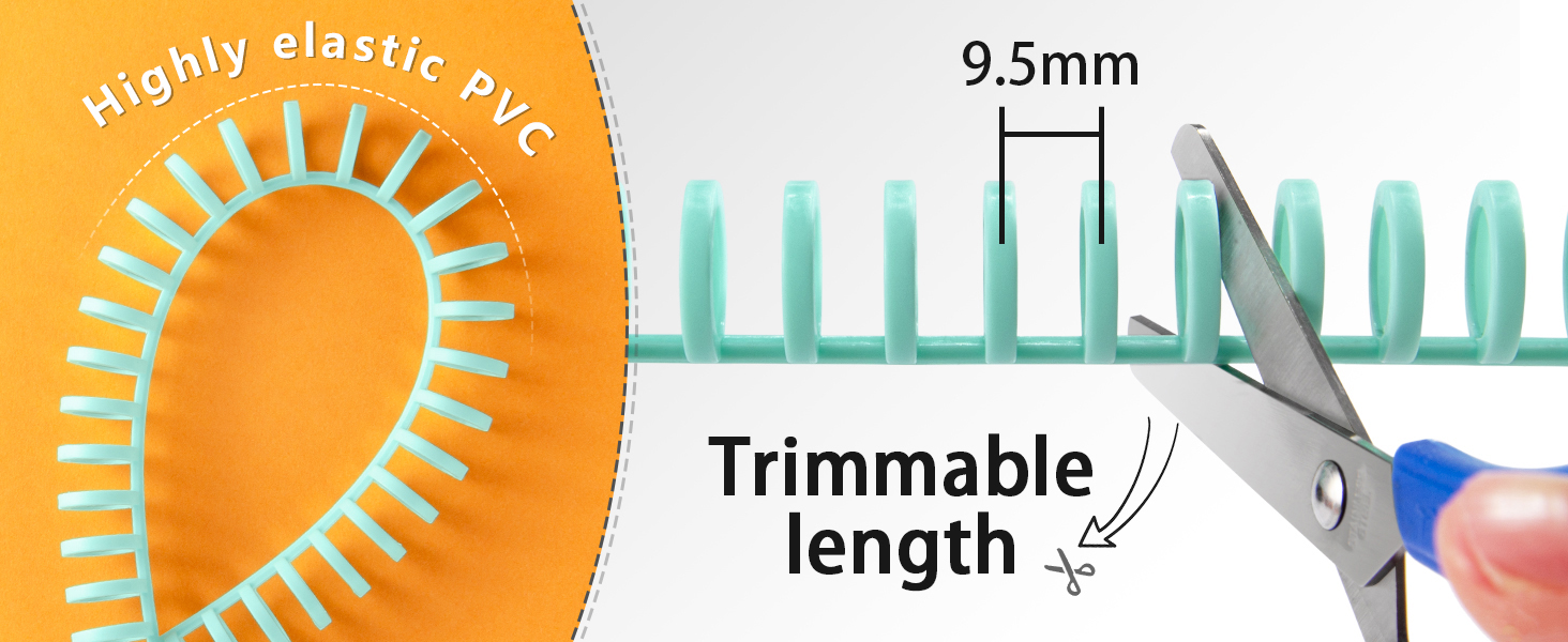 binding punch with spiral coil