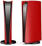 PS5 Console Replacement Shell, Megadream Hard ABS Shockproof Anti-Scratch Dustproof Case Cover Re...