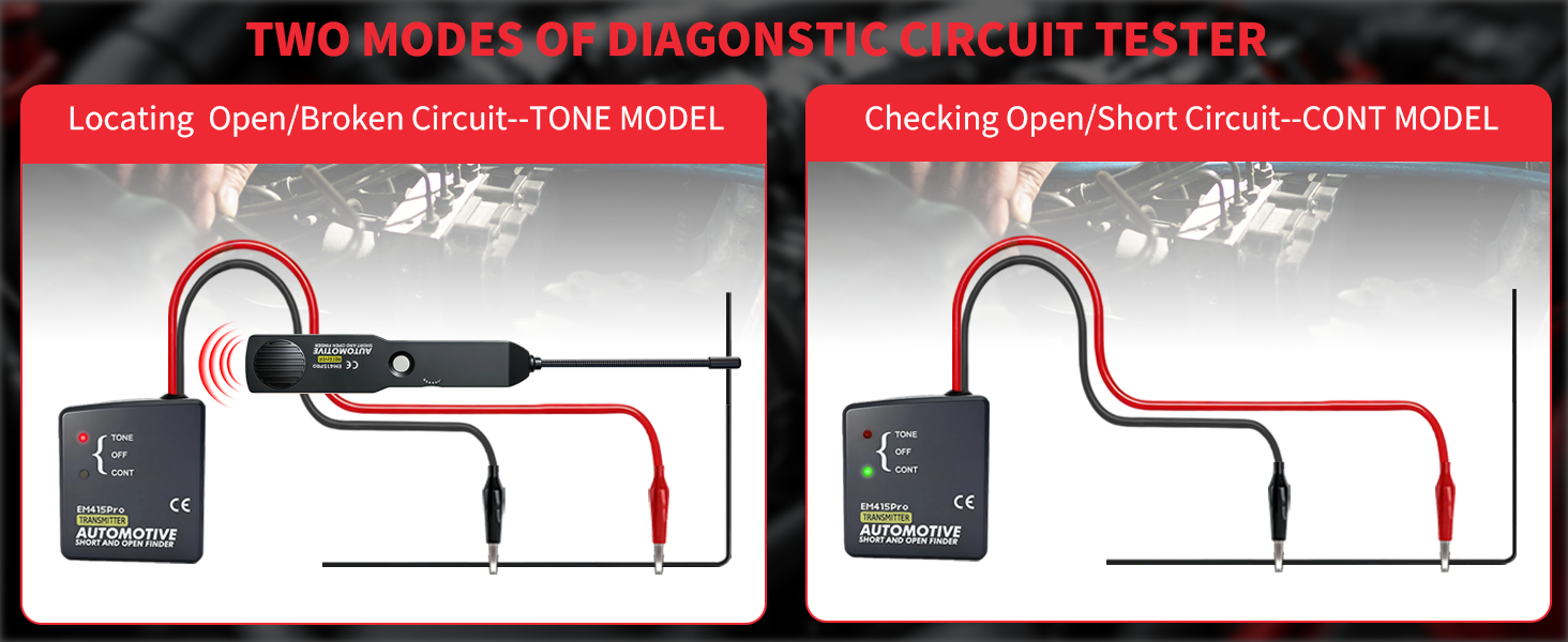 Automotive Open &amp;amp;amp; Short Finder Circuit Tester