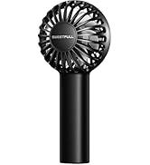 SWEETFULL Mini Portable Fan Powerful Handheld Fan Rechargeable,3 Speeds Personal Small Hand Fan f...