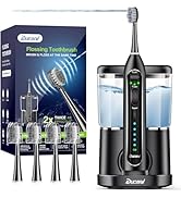Ducard Electric Toothbrush with Water Flosser,Professional Flossing Toothbrush Combo for Teeth Cl...