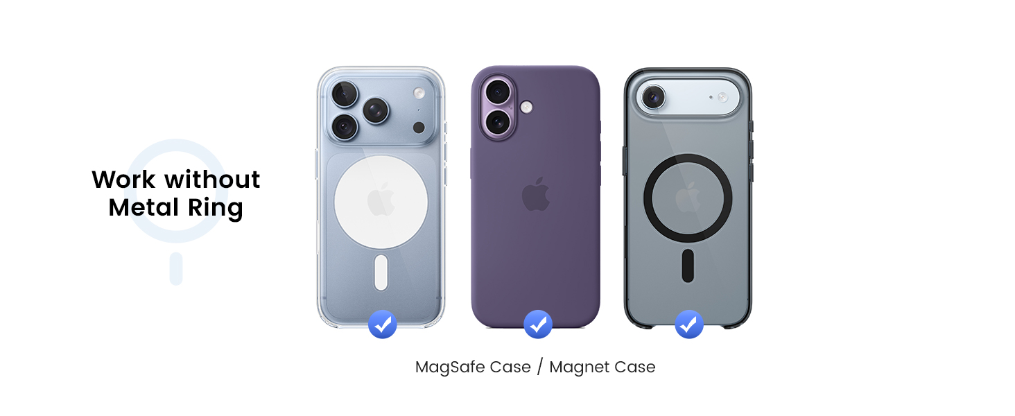 Work with MagSafe Phones and Cases Car Phone Holder