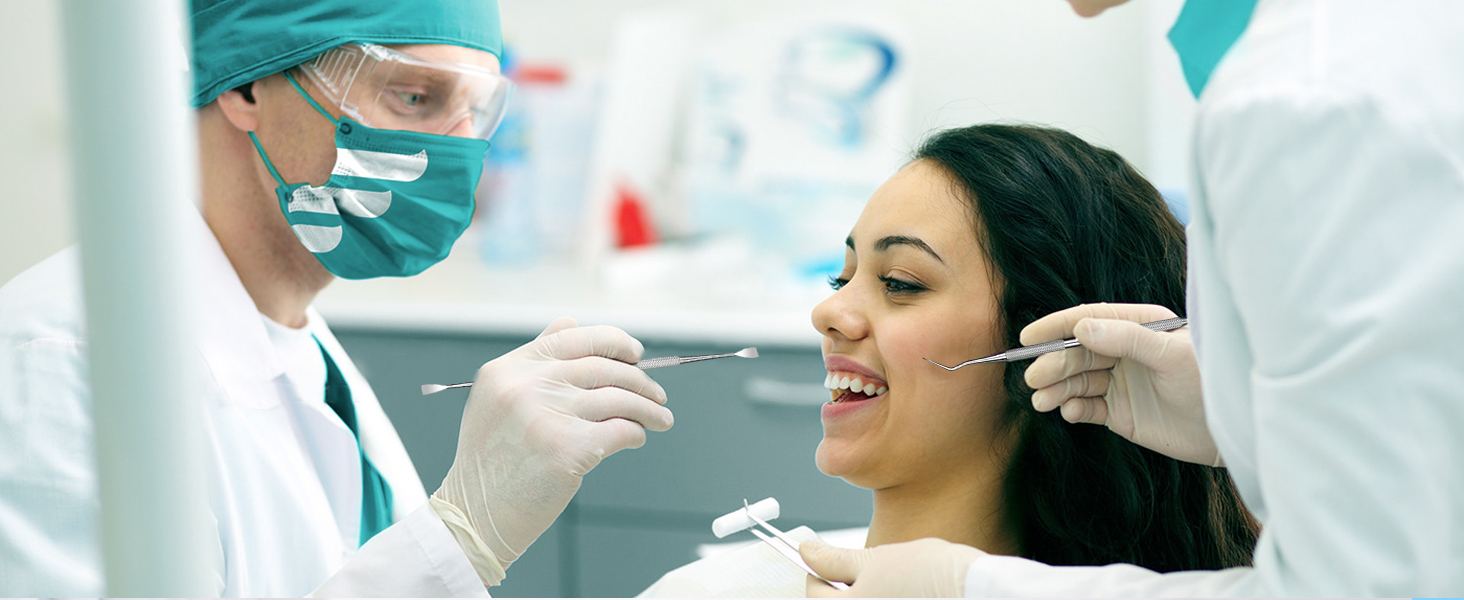 6 Pcs Dental Tools Set
