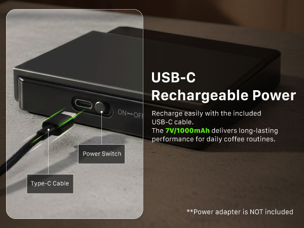 USB-C Rechargeable Power