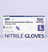 Supmedic 3.5 mil nitrile medical Blue Violet Purple glove, 100 pcs
