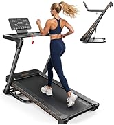Niceday TM2 Treadmills for Home with 18% Auto Incline, Foldable Walking Pad with Handle, 3HP Quie...