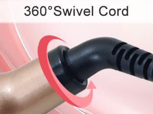360°Swivel Power Cord