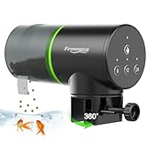 FREESEA Automatic Fish Feeder for Aquarium: Auto Fish Food Dispenser with Timer for Small Tank Be...