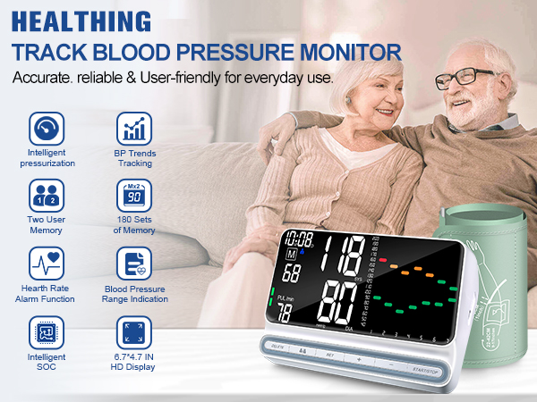 Blood Pressure Monitor Upper Arm