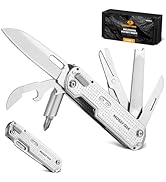 Mossy Oak 13-in-1 Multitool Pocket Knife, Razor-Sharp Stainless Steel Multitool Knife with Clip, ...