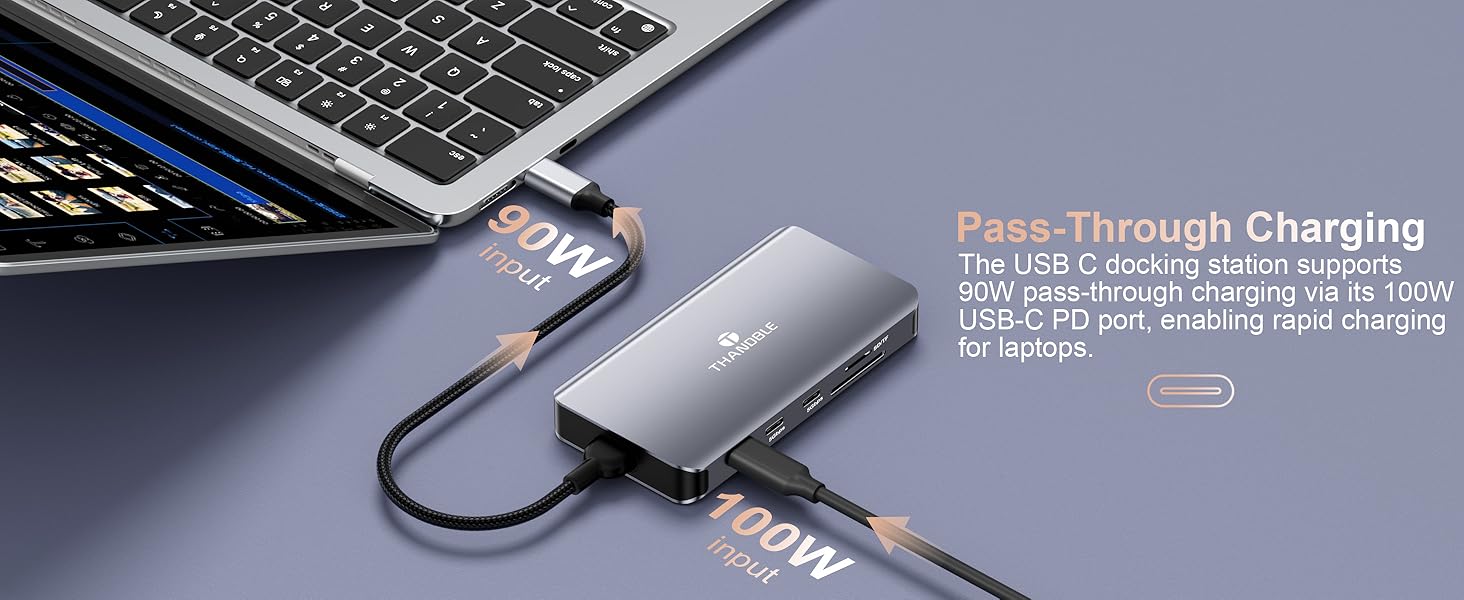 usb c docking station dual monitor