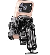 LOKTENWO Anti-Vibration Phone Mount Holder with Vibration Dampener [No Block Camera] [1s Lock &amp; R...