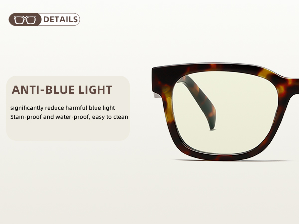 blue light glasses for woman