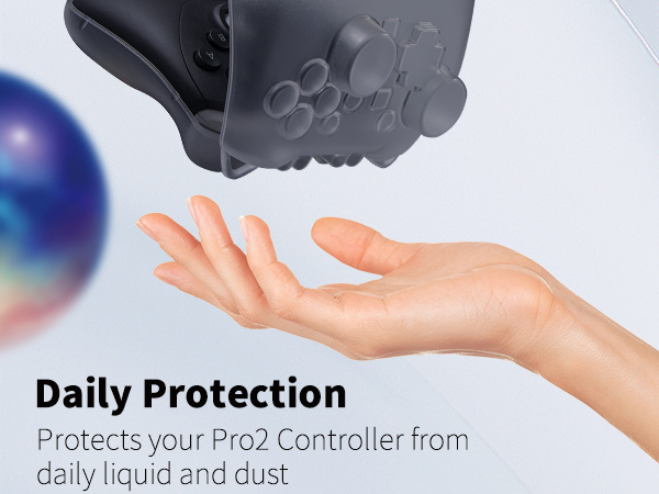 Clear Case for Nintendo Switch 2 Pro Controller