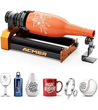 ACMER P1 S Pro 10W (10000mW) Laser Cutter & Engraver Machine,with 380×370mm Large Working Area, WiFi...