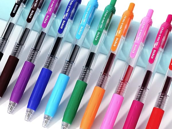 gel pens