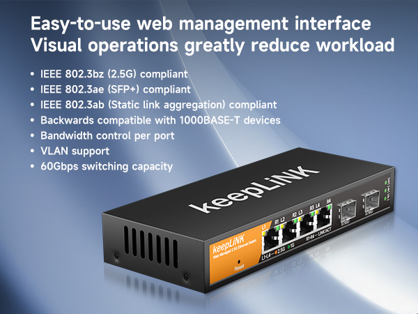 2.5g managed switch 
