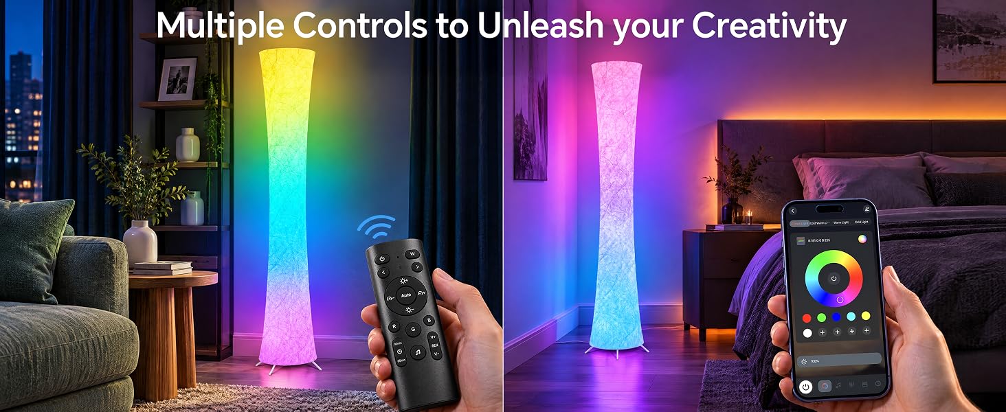 led lamp with remote