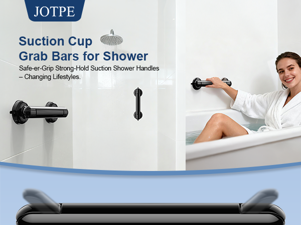 suction grab bars for shower