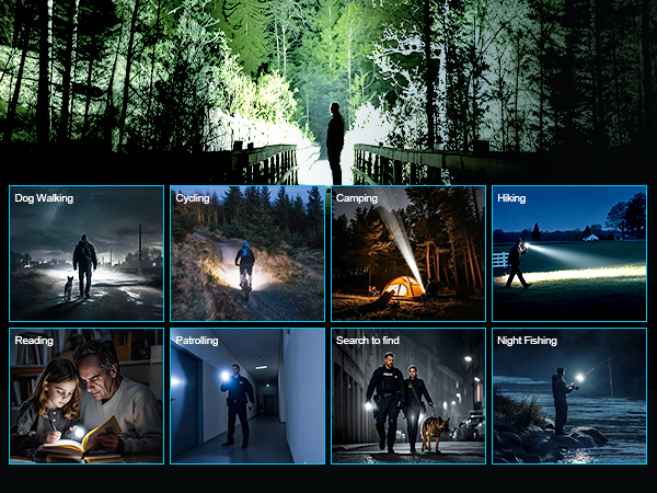 usb rechargeable flashlight