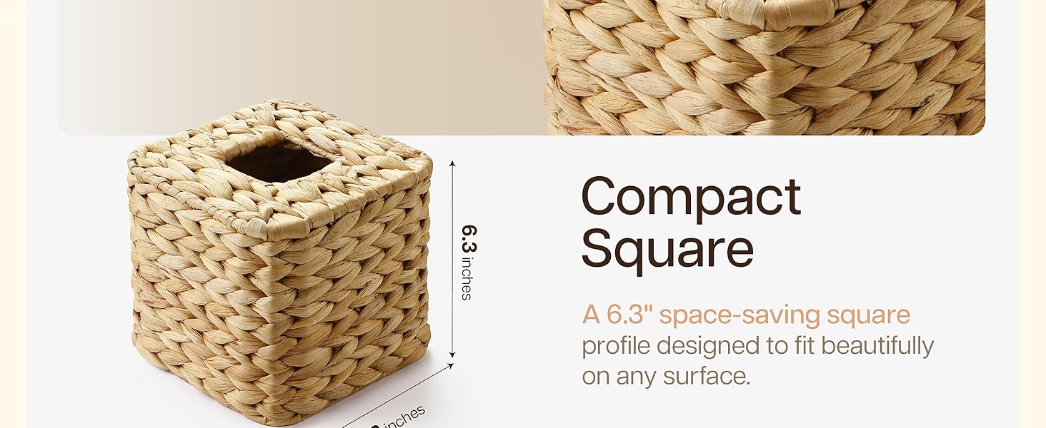 wicker tissue box