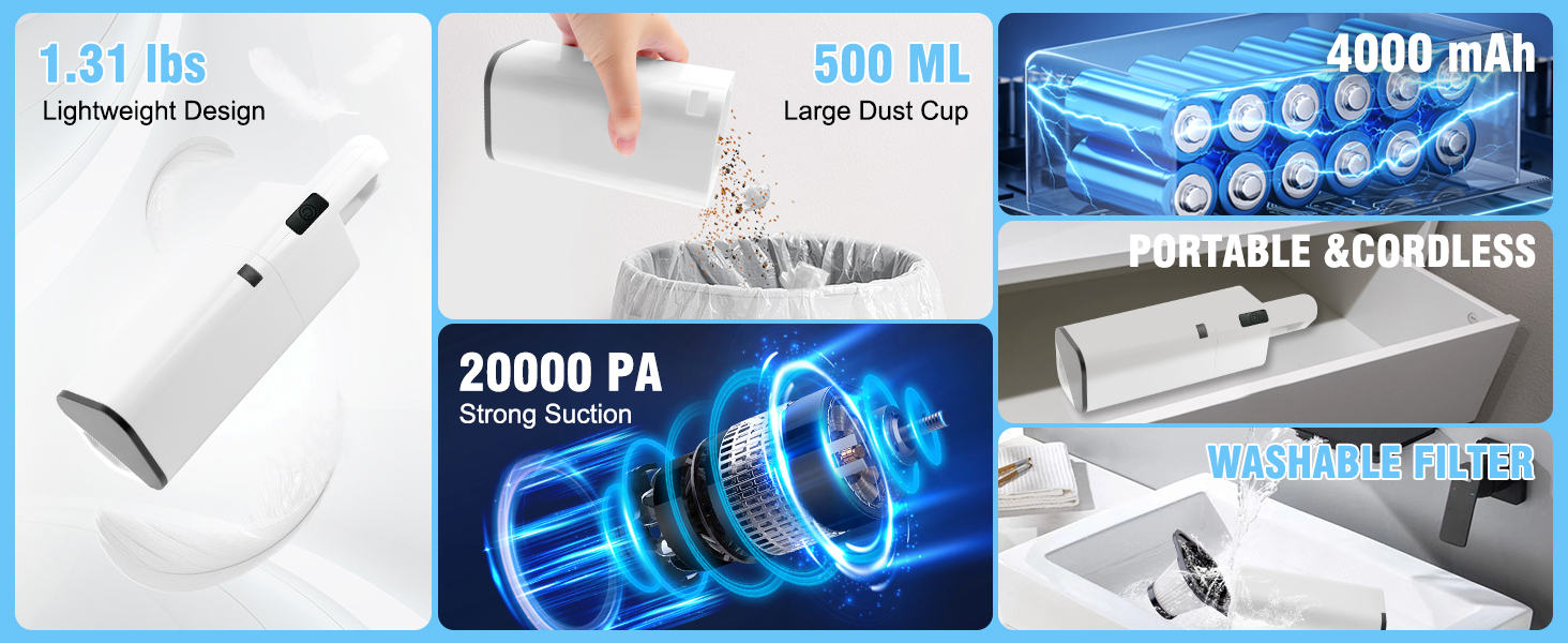 mini vacuum cleaner for car