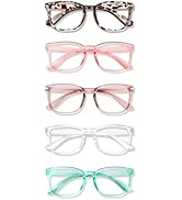 WINTOO Blue Light Glasses for Woman Men | 99% Blue Light Blocking Glasses for Computer Gaming TV ...