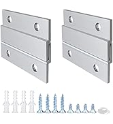 French Cleat Picture Hanger 2 Inches Aluminum Z Hanger Supports 30lbs - Interlocking Wall Mountin...