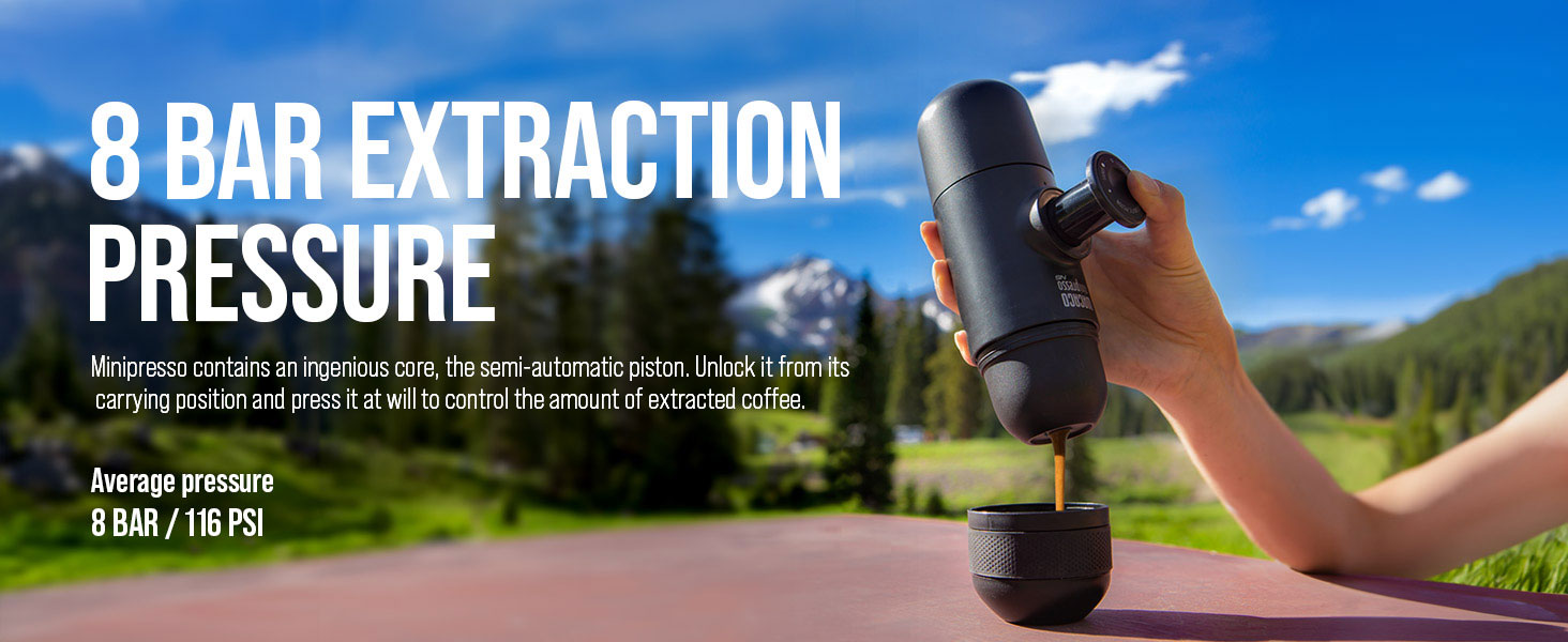 Portable Espresso Machine, Compatible Nespresso Original Capsules and Compatibles