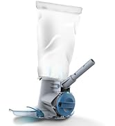 KOKIDO (2024 New) Rechargeable Heavy-Duty Pool Vacuum, 8X Suction, Standard and Fine Filter Bags,...