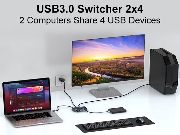 USB 3.0 Switch 2 Computers