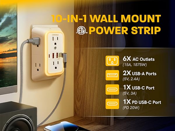 Wall Charger Power Strips