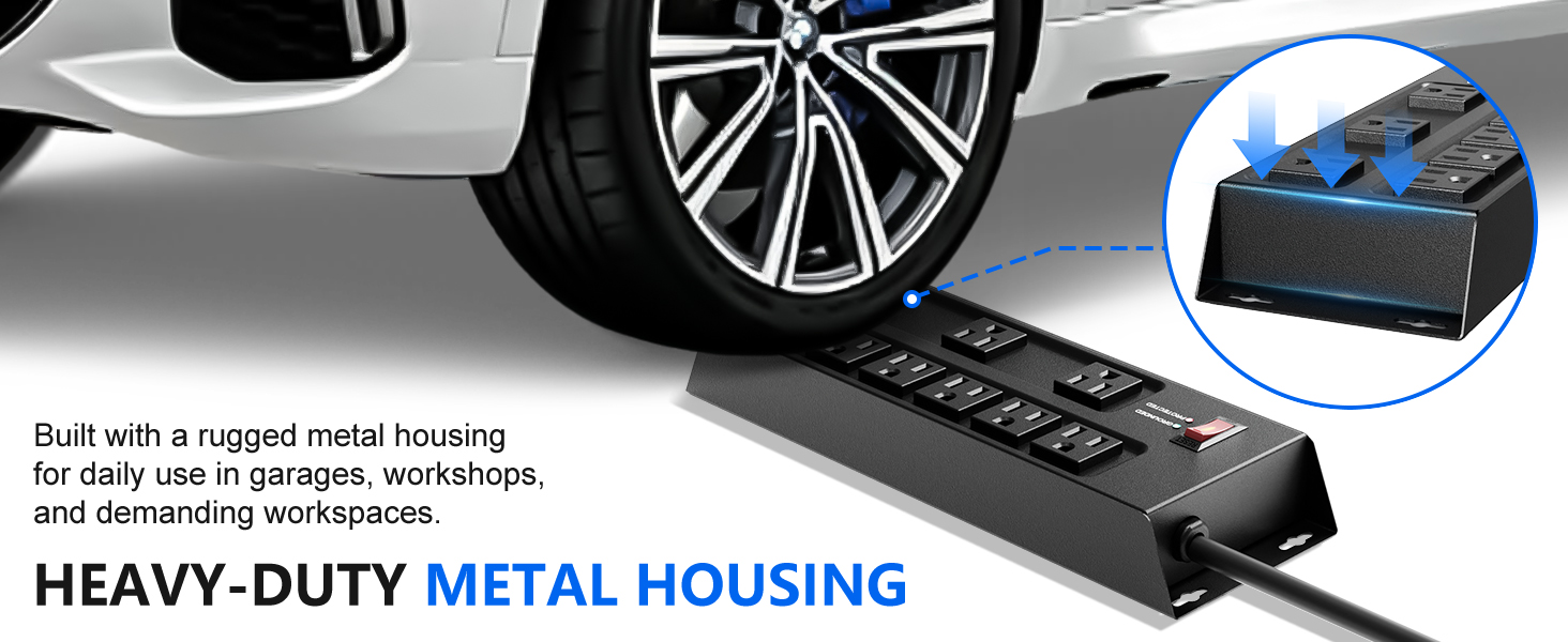 HEAVY-DUTY METAL HOUSING