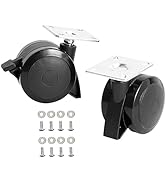 BQMAX 69828 Locking Caster Wheel for Weber Spirit 200/300 Series Grill Spirit E-310 Parts, for We...