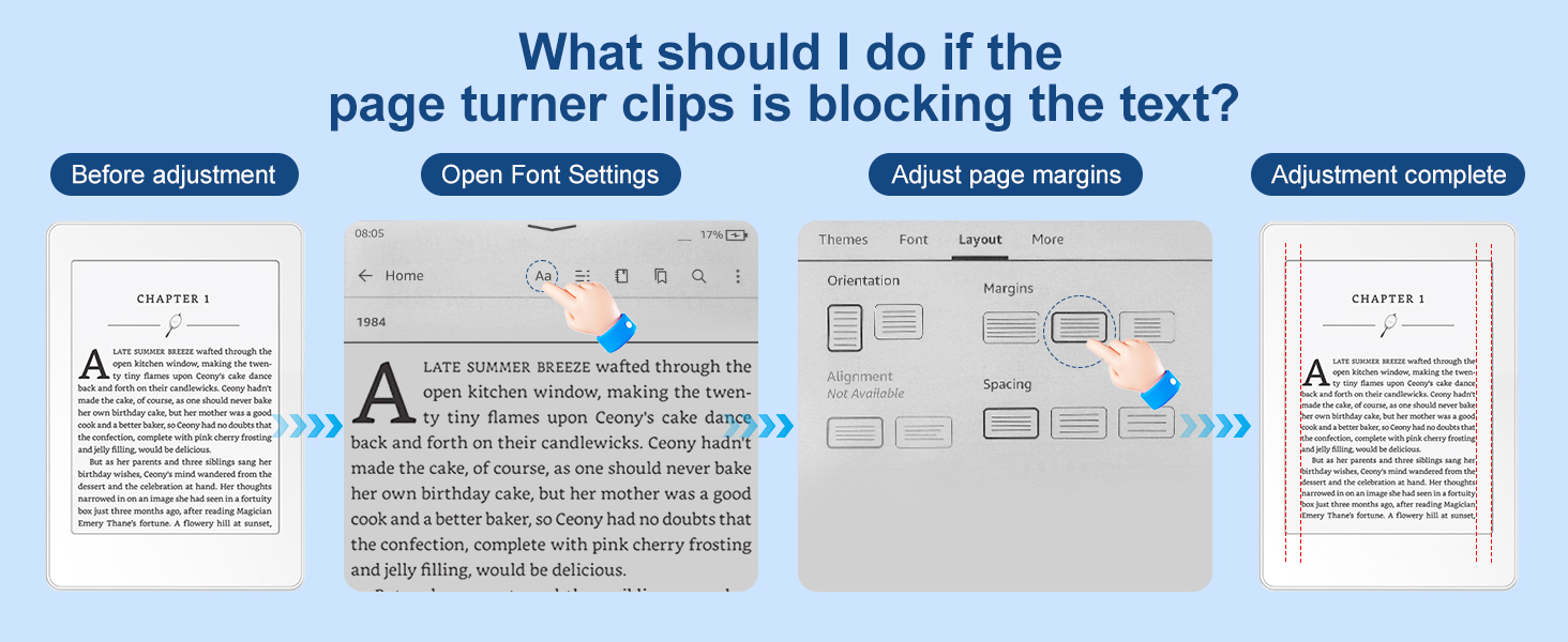 GEKVIVE RF Remote Control Page Turner