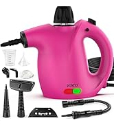 KIATO Handheld Steam Cleaner, Hand Held Steamer for Cleaning Home, Portable Pressurized Steamers ...