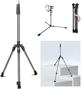 Extendable Photography Light Stand, Adjustable 6.6ft/2m Aluminum Light Tripod Stand for Travel, R...