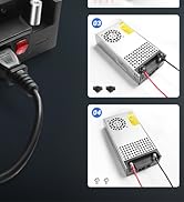 New Version Converter, 110V AC to 12V DC Converter Power Supply 12V 360W 30A DC Switch Transforme...