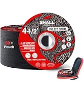 SHALL 50-Pack Cut Off Wheels 4 1/2 x 7/8 Inch, Cutting Wheel with Pouch for Angle Grinder, 4.5” M...