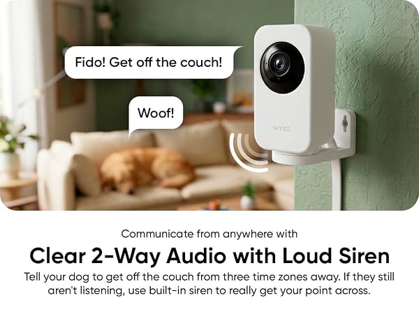 Wyze Indoor Cam Pan Two Way Audio